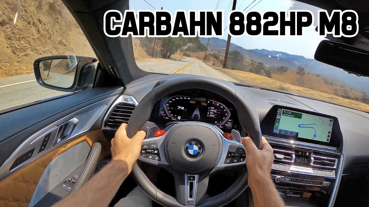 The Carbahn 882HP BMW M8 Competition Coupe is The Sleeper Tune of a Sleeper Car (POV Drive Review)