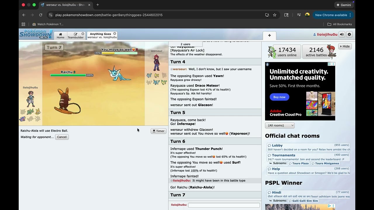 Pokemon Showdown Pt.3