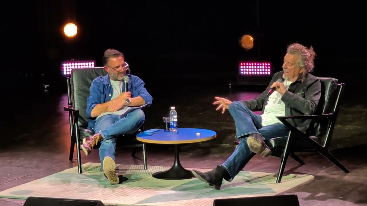 Robert Plant Q&A at EartH 30/9/25