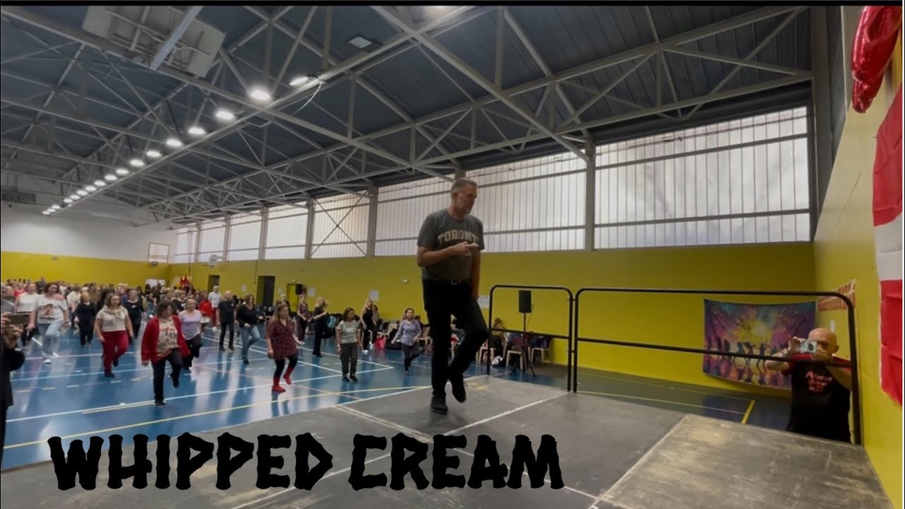 Whipped Cream Line Dance de Gary O'Reilly (IRE), José Miguel Belloque Vane (NL) & Niels Poulsen (DK)