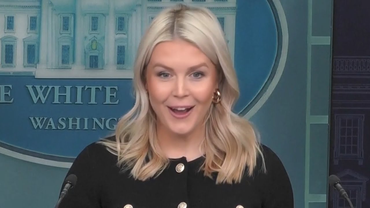 ‘You’re kidding right?’: Karoline Leavitt hilariously shuts down reporter