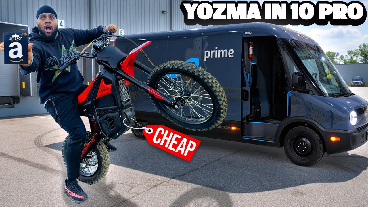 Я купил САМЫЙ БЫСТРЫЙ И ДЕШЕВЫЙ электрический внедорожный мотоцикл (Yozma IN10 Pro).