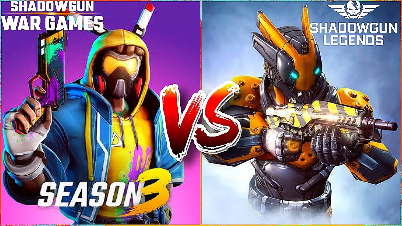 Shadowgun War Games Vs Shadowgun Legends Comparison Video..(Graphics,Gameplay...) Which is Best?.