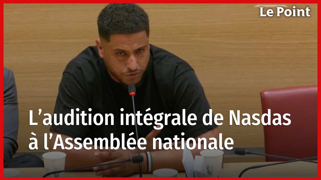 L'audition intégrale de l'influenceur Nasdas devant la commission TikTok à l'Assemblée nationale