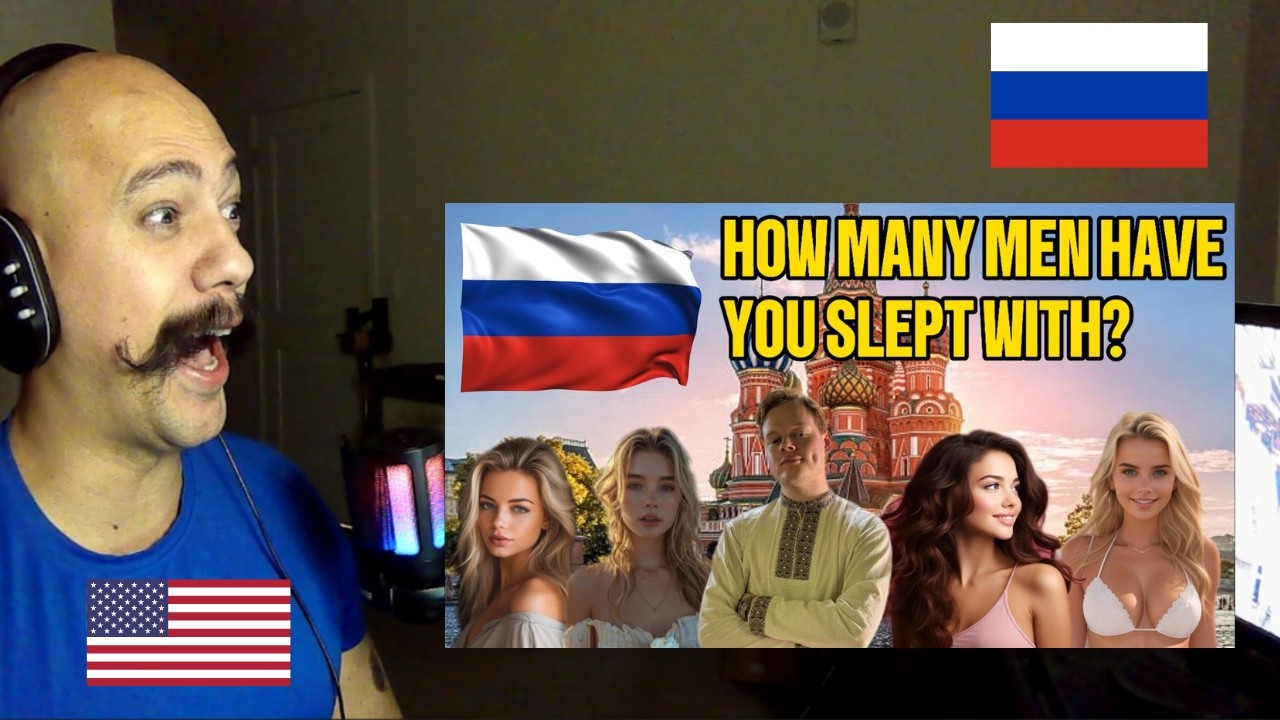 Reacting to Interviewing Russian girls, THEIR ANSWERS WILL SHOCK YOU!  4K HDR | Russia Travel Blog
