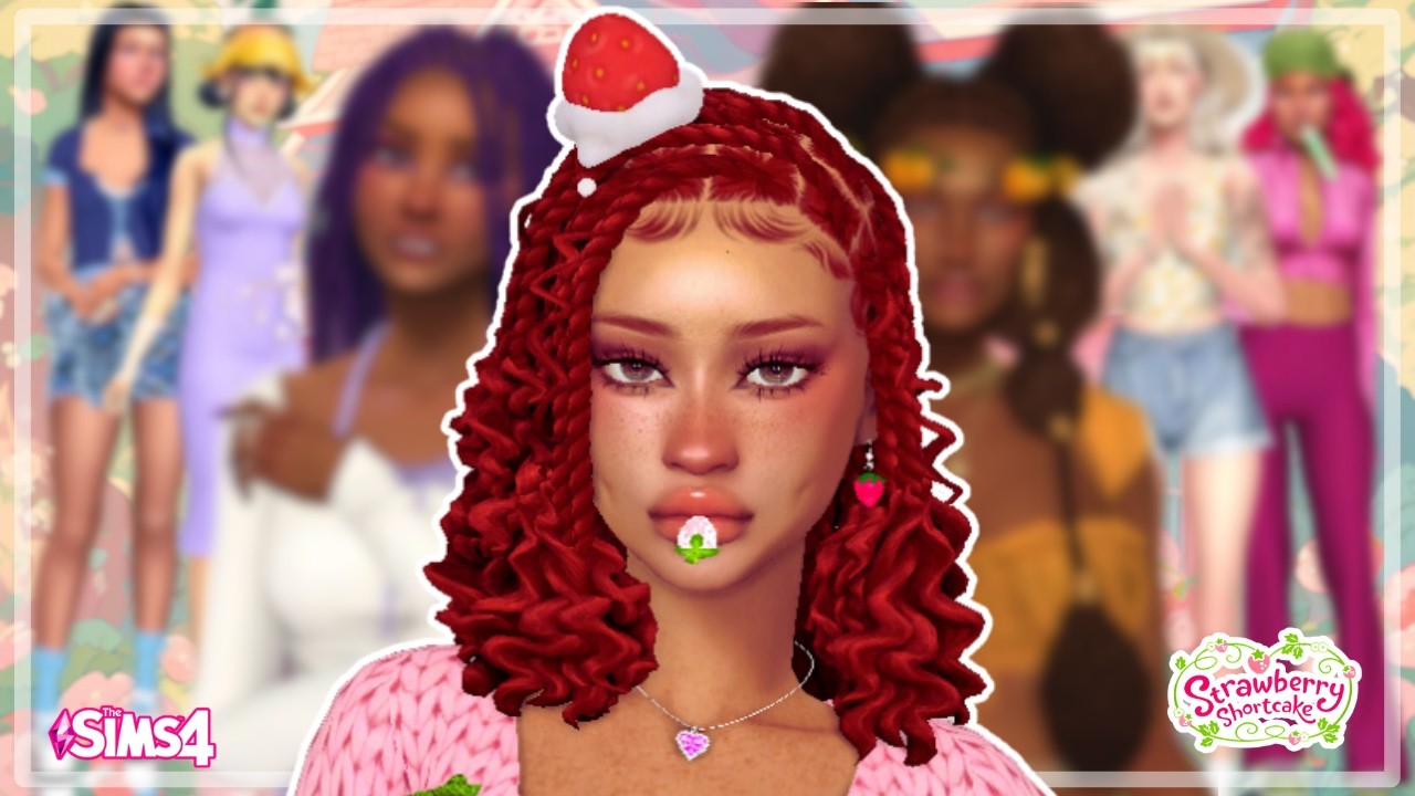 Создание персонажей по мотивам Strawberry Shortcake 🍓🍰