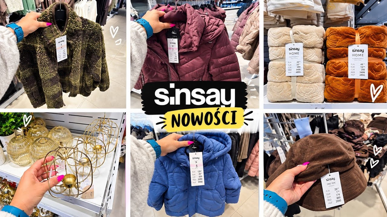 SINSAY SUPER POLARY I PIEKNA NIEBIESKA KURTKA ✨️ NOWE GENIALNE SPODNIE 💣 ALE  CUDNY SWIECZNIK WOW ✨️
