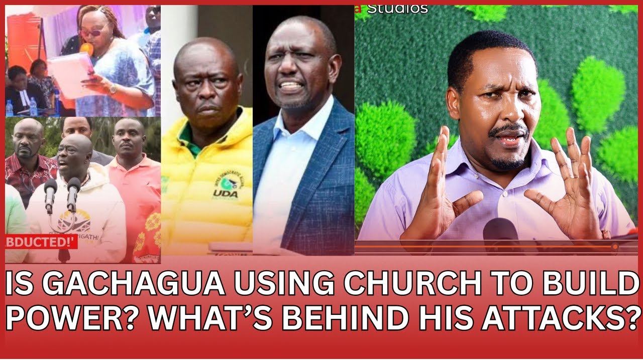 Who's behind Gachagua attacks in church, are they planned? & What's behind PCEA Kiangai pst speech