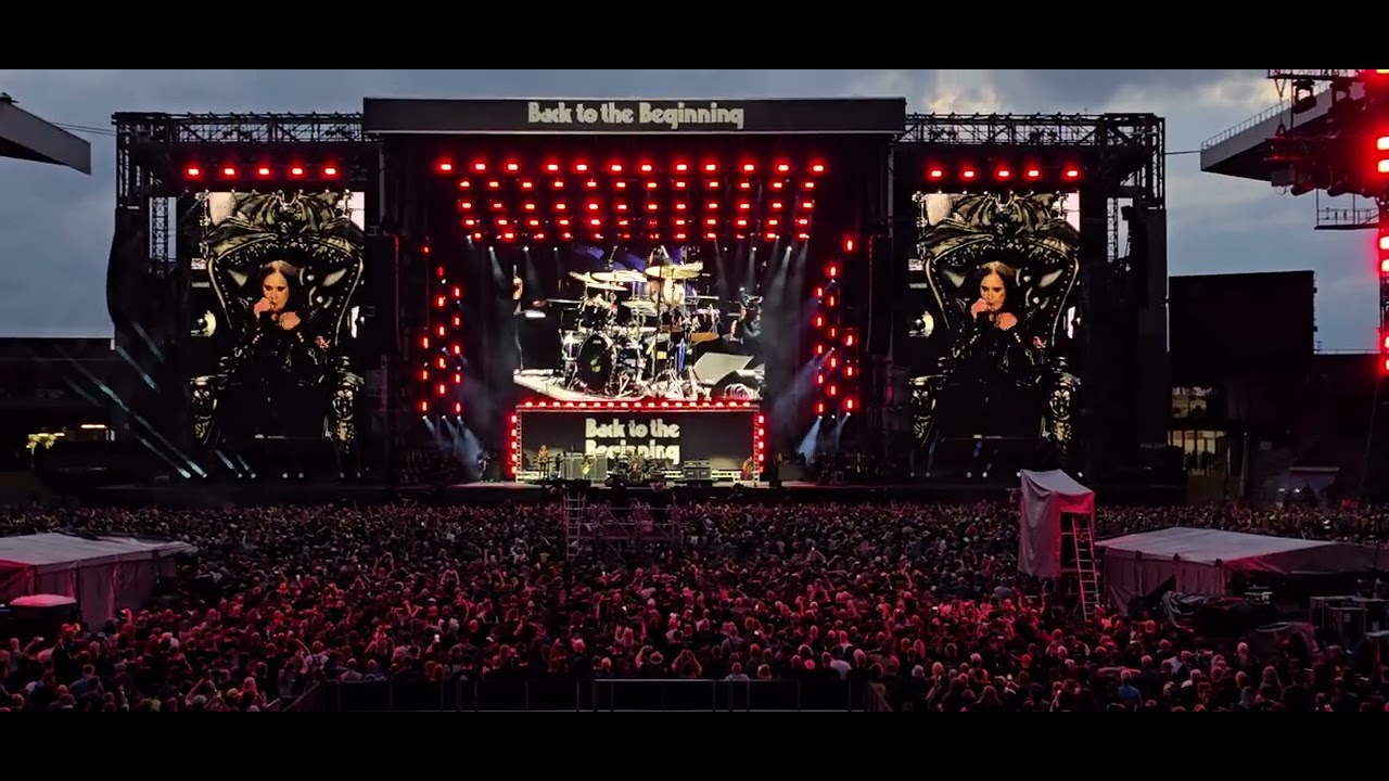 Ozzy Osbourne - Crazy Train (Back to the beginning) 2025 live in Birmingham 