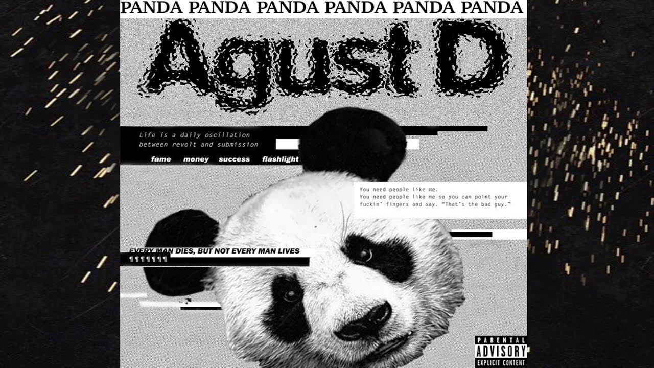 AGUST D + DESIIGNER - Agust D / Panda (Mashup)