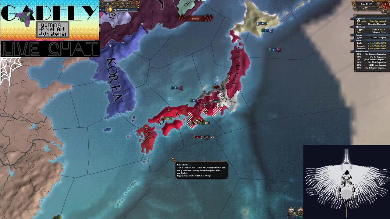 More EU4! Trying to Japan again