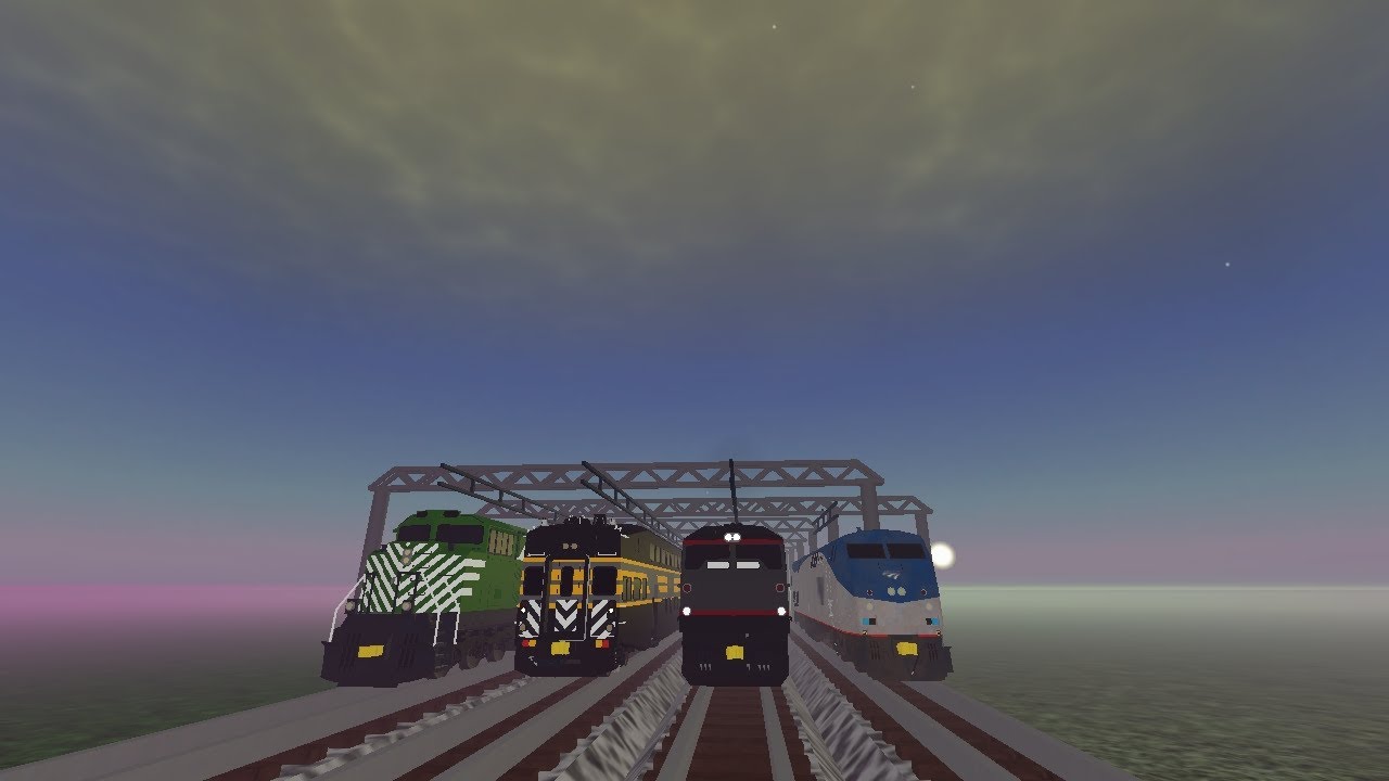 Spinach co Trains,RFL trains, Amtrak trains,and APR trains!