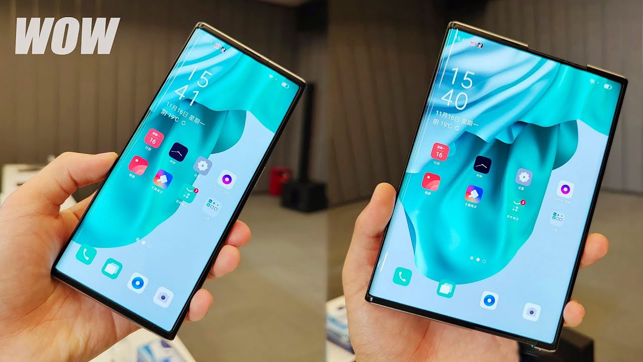 The First ROLLABLE Smartphone Is HERE