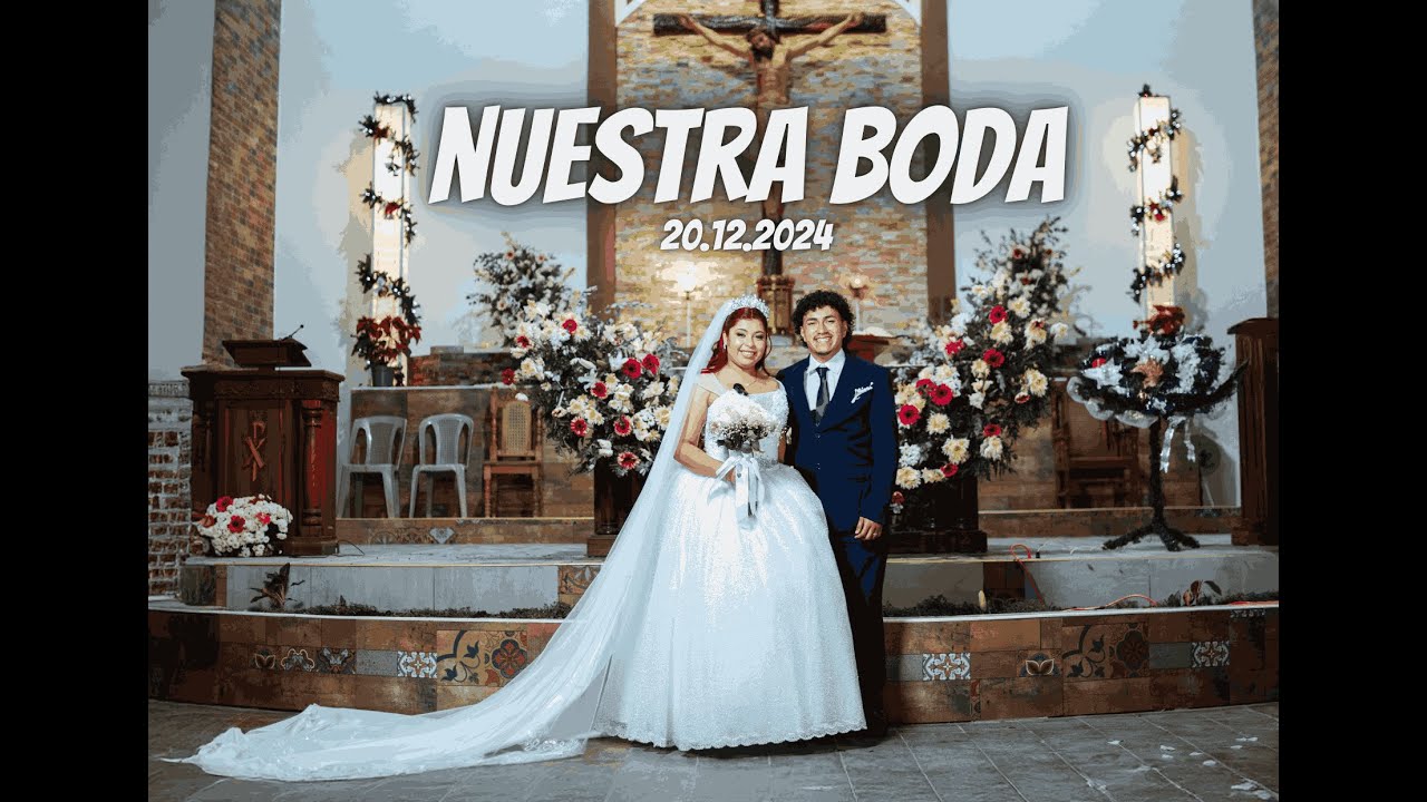 ASI FUE NUESTRA BODA👰🏻‍♀️🤵🏻‍♂️❤️