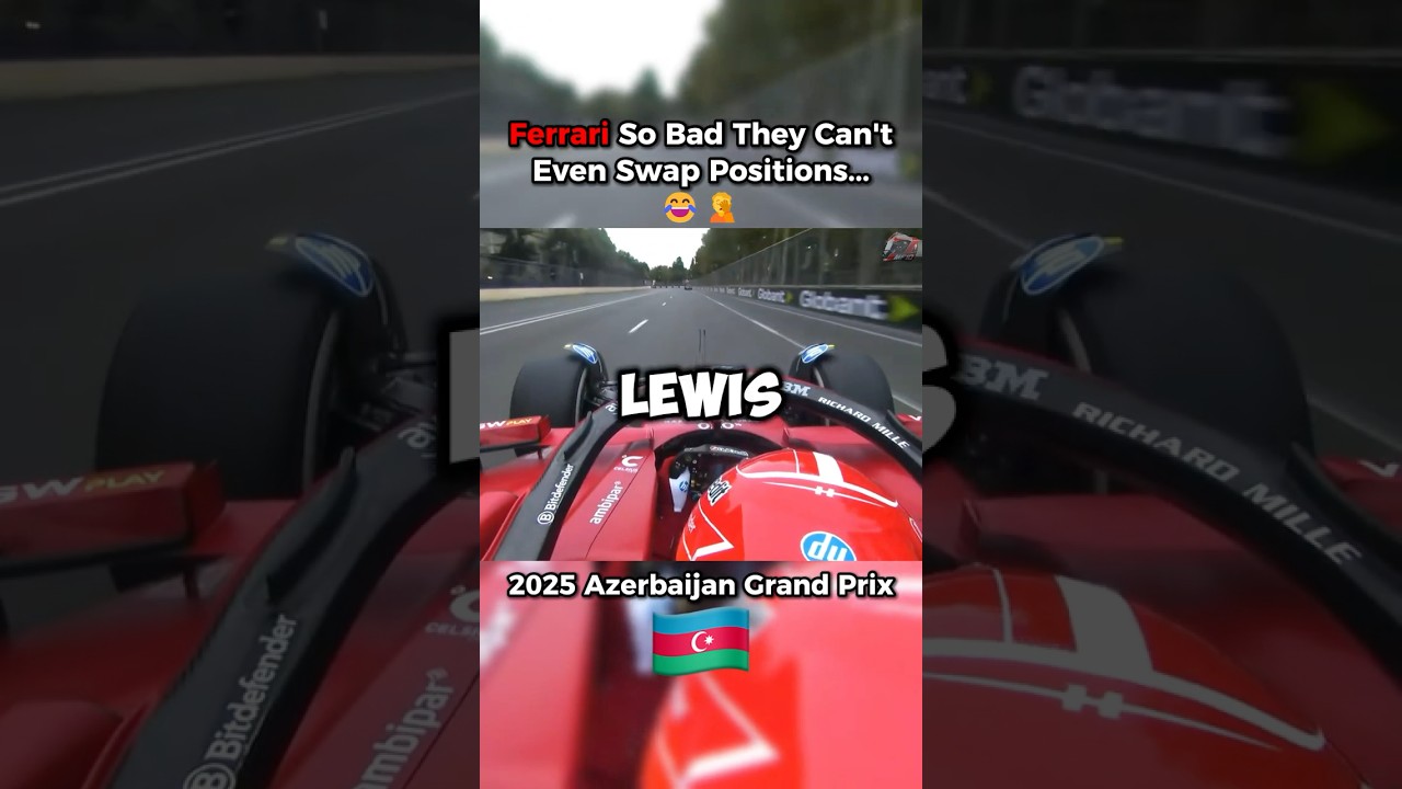 Ferrari Even Fails a Simple Position Swap 😂