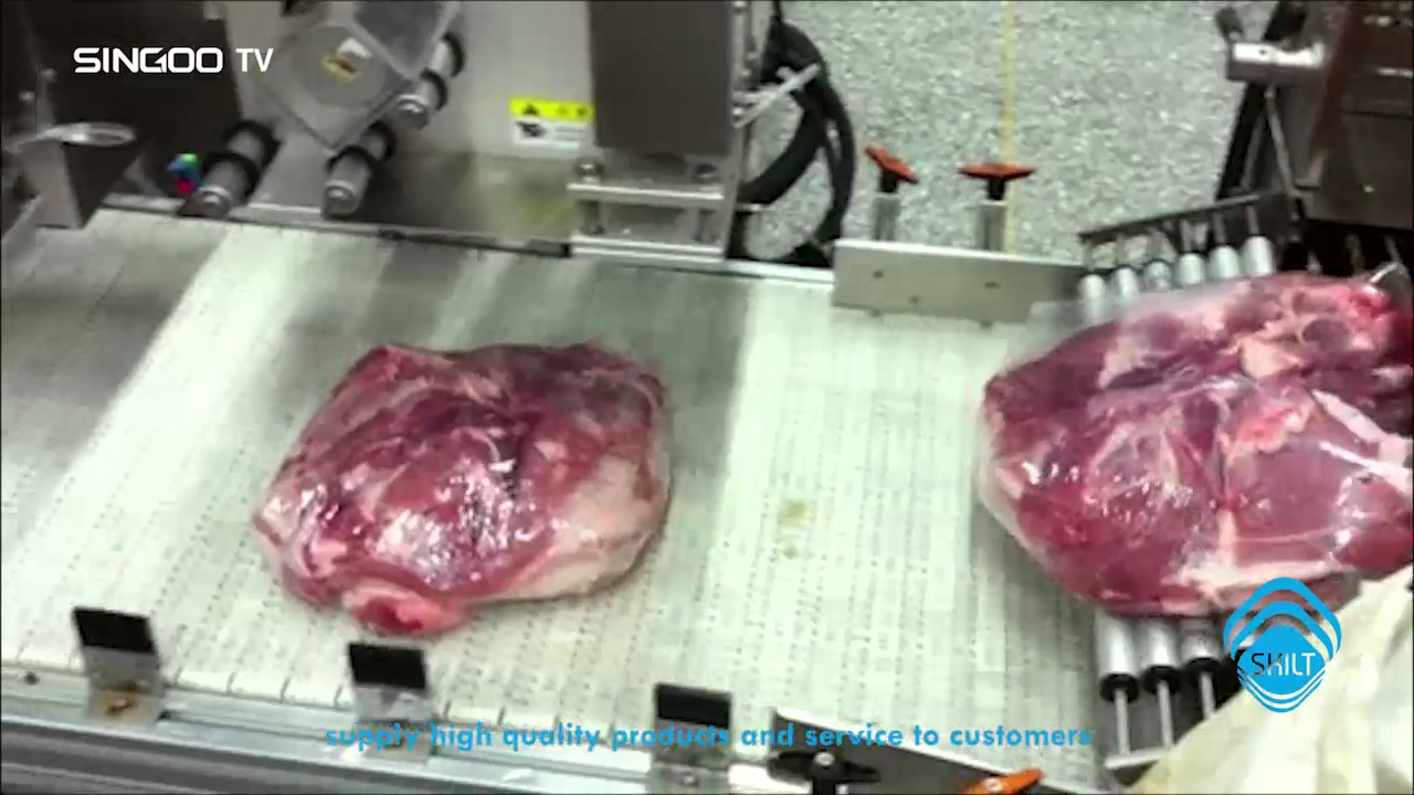 auto labeling machine used in food industry