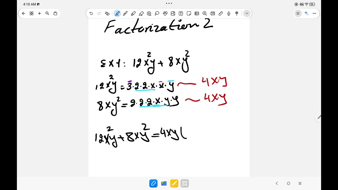 Factorization 2