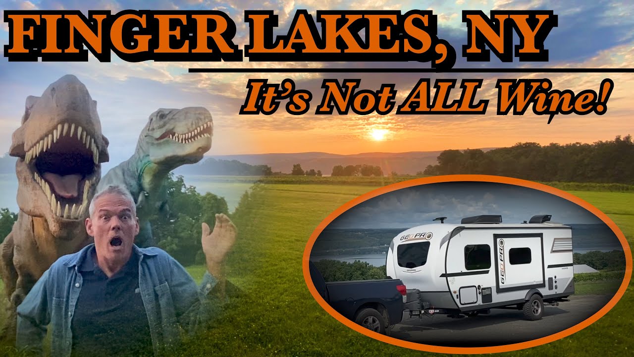 Harvest Host Hopping in the Finger Lakes!  Wineries, Breweries, Waterfalls, Dinosaurs & White Deer!