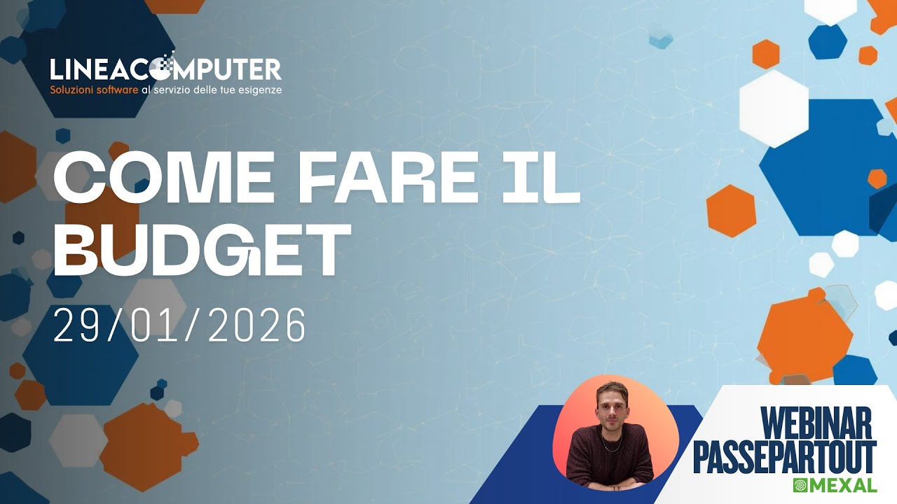 Webinar Passepartout Mexal: BUDGET CON MEXAL  - Guida Completa 2026