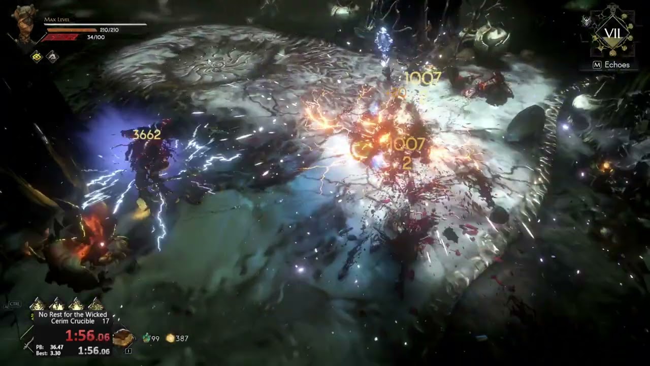 No Rest For The Wicked | Speedrun | Cerim Crucible  3:14.55