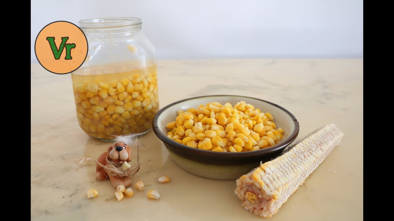 Comment égrener et conserver le maïs | Conserve fermentée