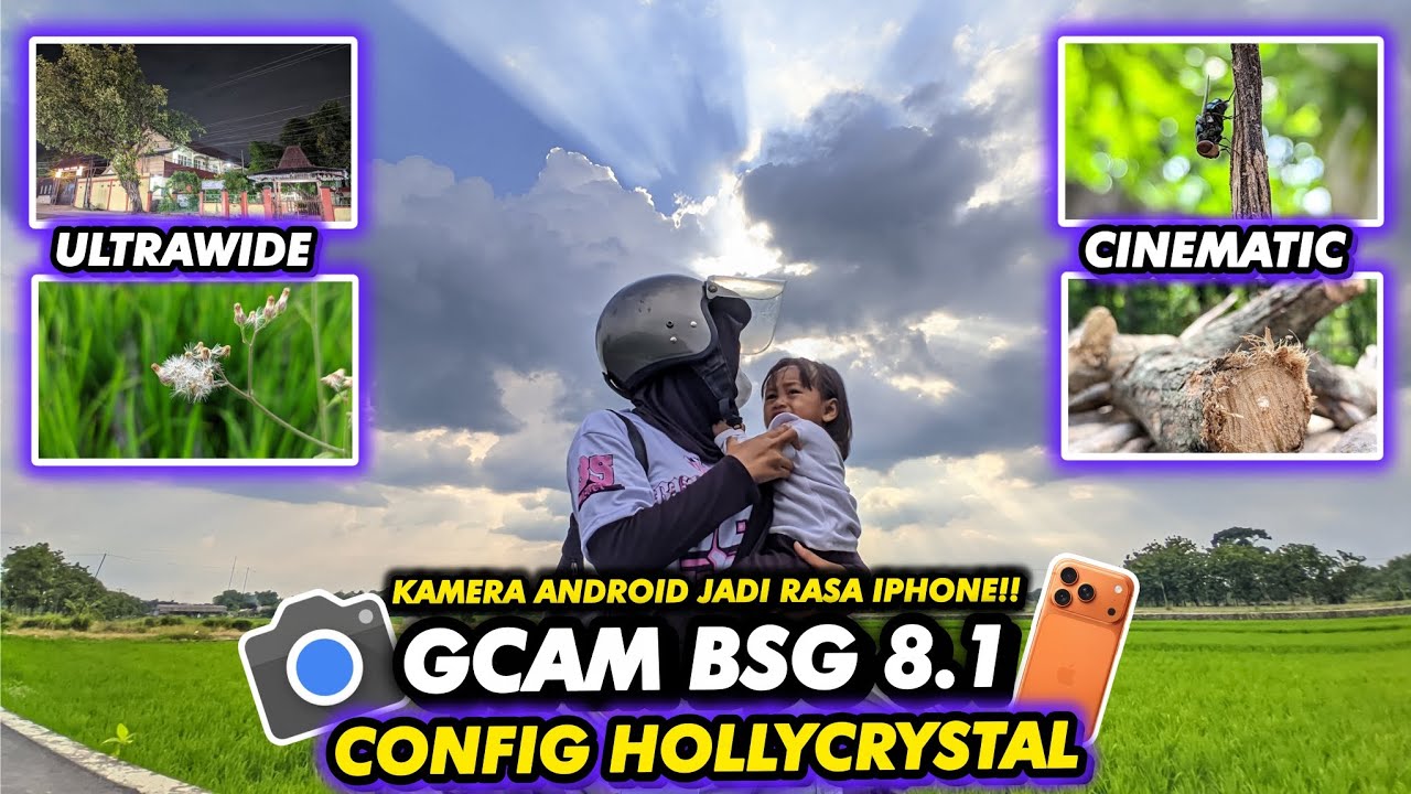 GCAM & CONFIG TERBAIK 2025‼️REVIEW GCAM BSG 8.1 CONFIG HOLLYCRYSTAL HASILNYA JOS BANGET👍🏻