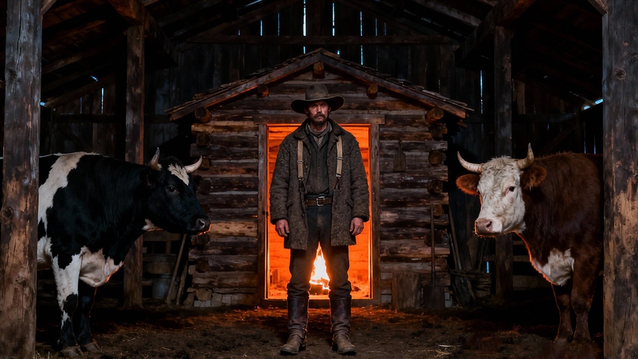 Neighbors Laughed When He Built A Barn Over His Cabin — Until He Never Shoveled Snow Again