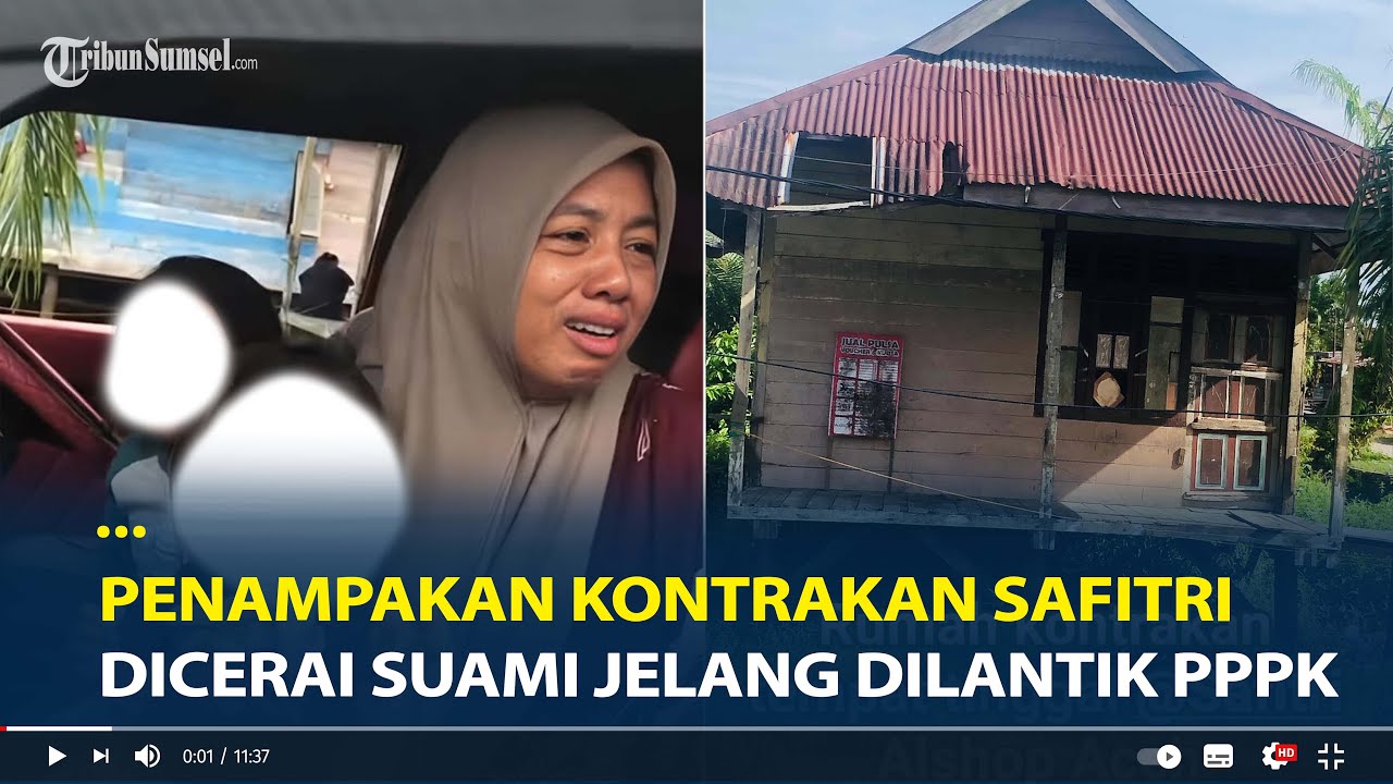 Penampakan Kontrakan Safitri yang Dicerai Suami Jelang Dilantik PPPK, Tetangga Sebut Penuh Kenangan