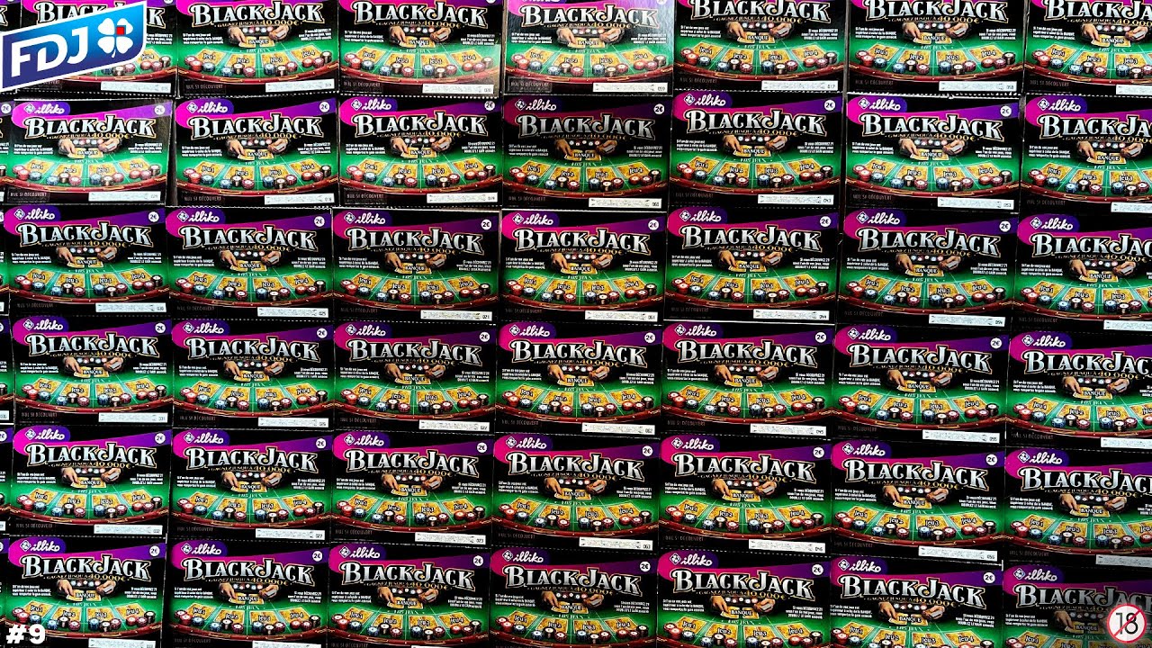 GRATTAGE FDJ ☘️ 50 TICKETS BLACKJACK !! ⚡️