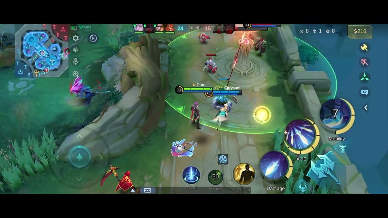 Gusion gameplay