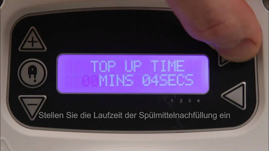 BrightLogic Dishwash - GERMAN - Schnelleinstellung der Spülmaschinenprogrammierung