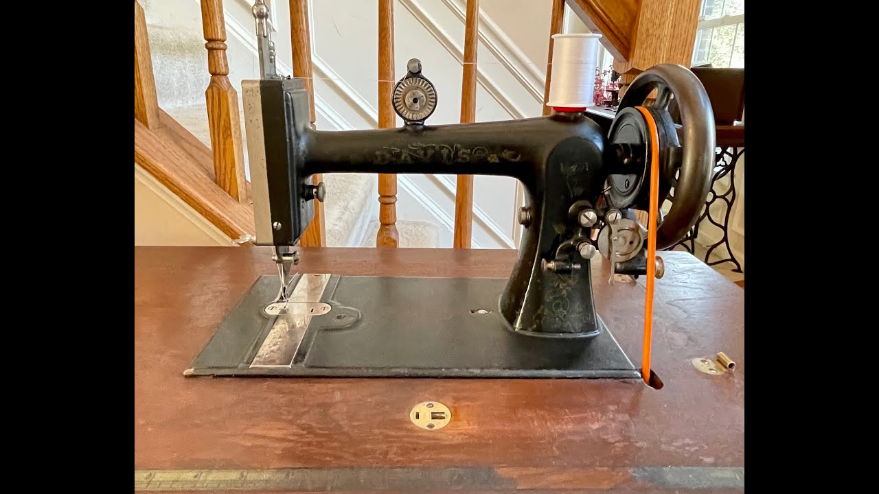 1887 Davis High Arm Vertical Feed Sewing Machine