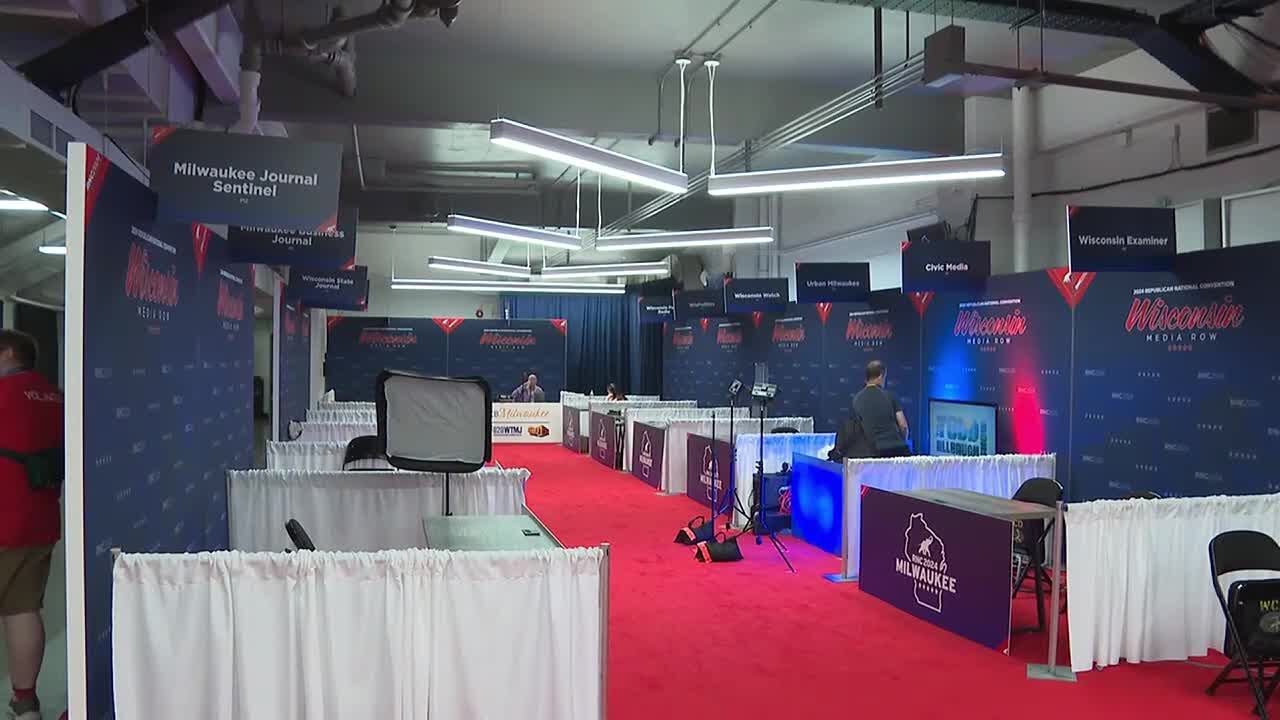 How to cover the RNC as a local journalist: Wisconsin Media Row