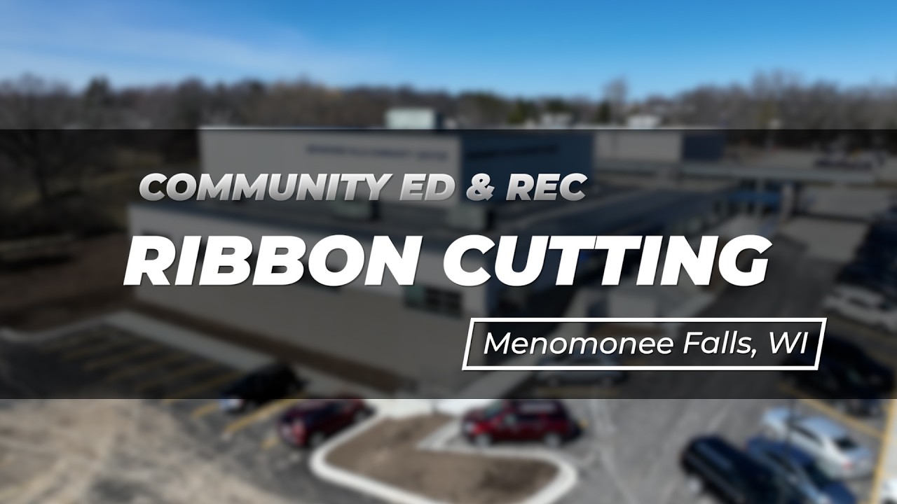 Ribbon Cutting Celebration for the Community Center Expansion
