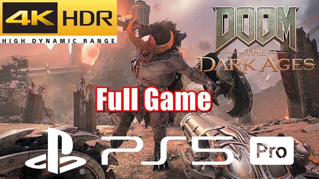 Full Game | Doom The Dark Ages PS5 Pro Gameplay 4K HDR