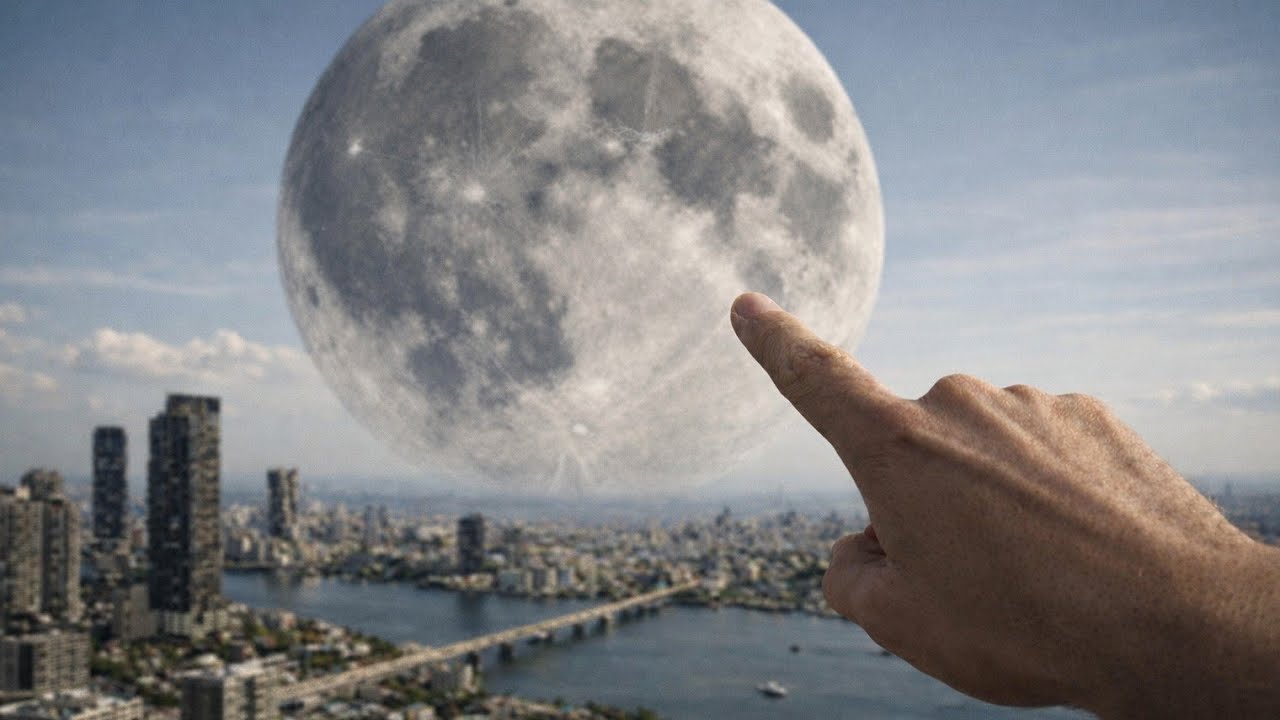 ماذا لو اصطدم القمر بالأرض؟