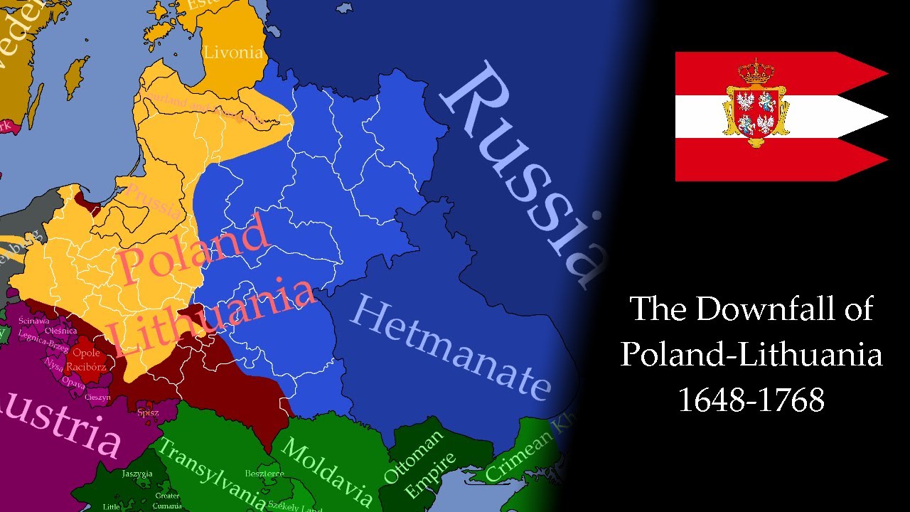The Downfall of the Polish-Lithuanian Commonwealth: Every Month (1648-1768)