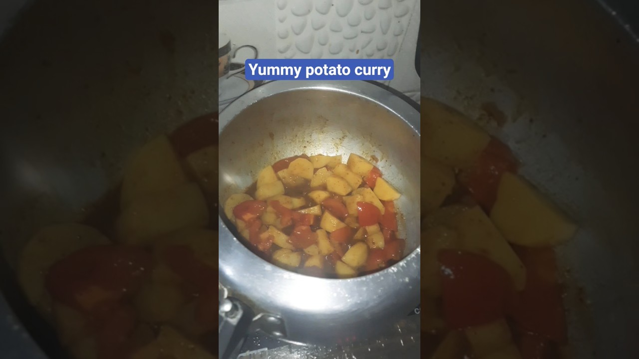 Yummy potato curry #shorts #usa #youtubeshorts #usashorts