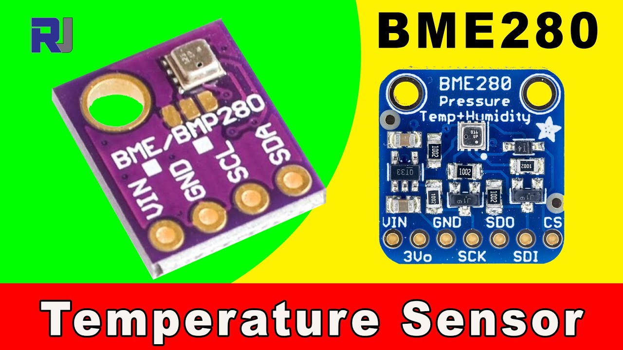 How to use BME280 Temperature, Humidity and Pressure sensor with Arduino RJT183