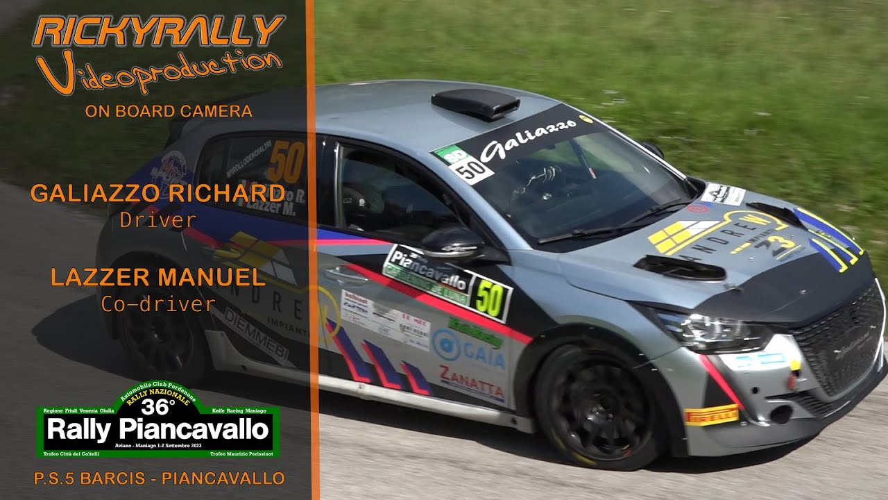 OBC GALIAZZO - LAZZER // 36° Rally Piancavallo 2023 // P.S.5 Barcis - Piancavallo 2023