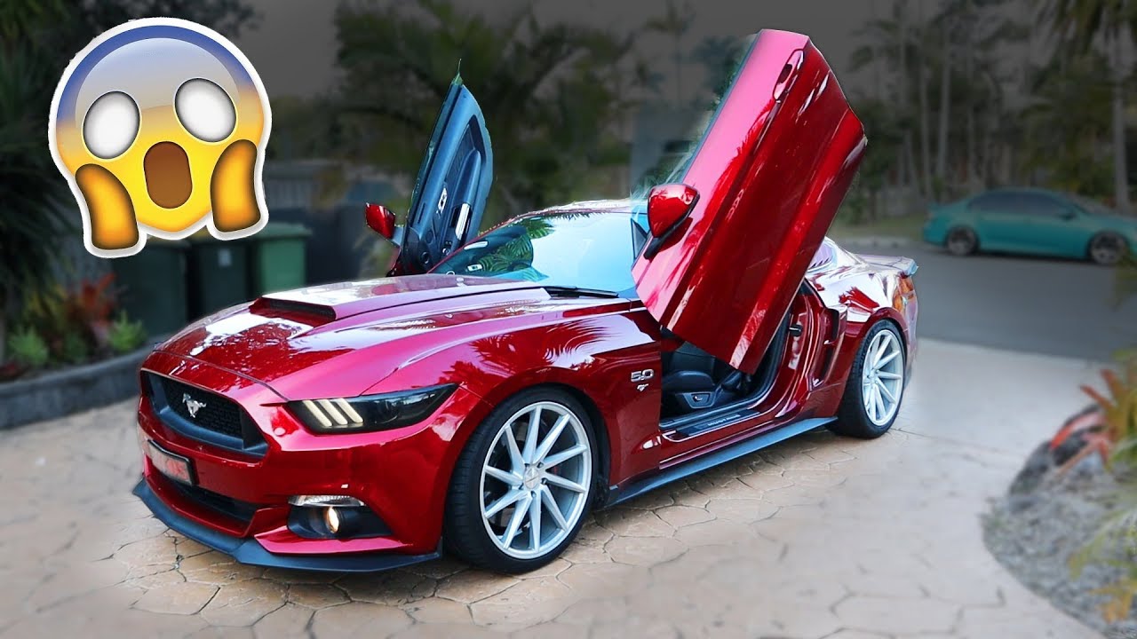 LAMBORGHINI DOORS on a MUSTANG?