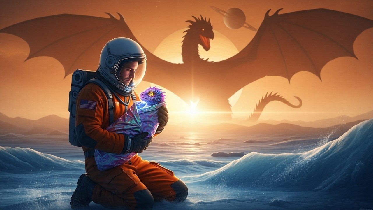 He Saved a Freezing Dragon Baby — It Saved the World | HFY | Dragon Stories