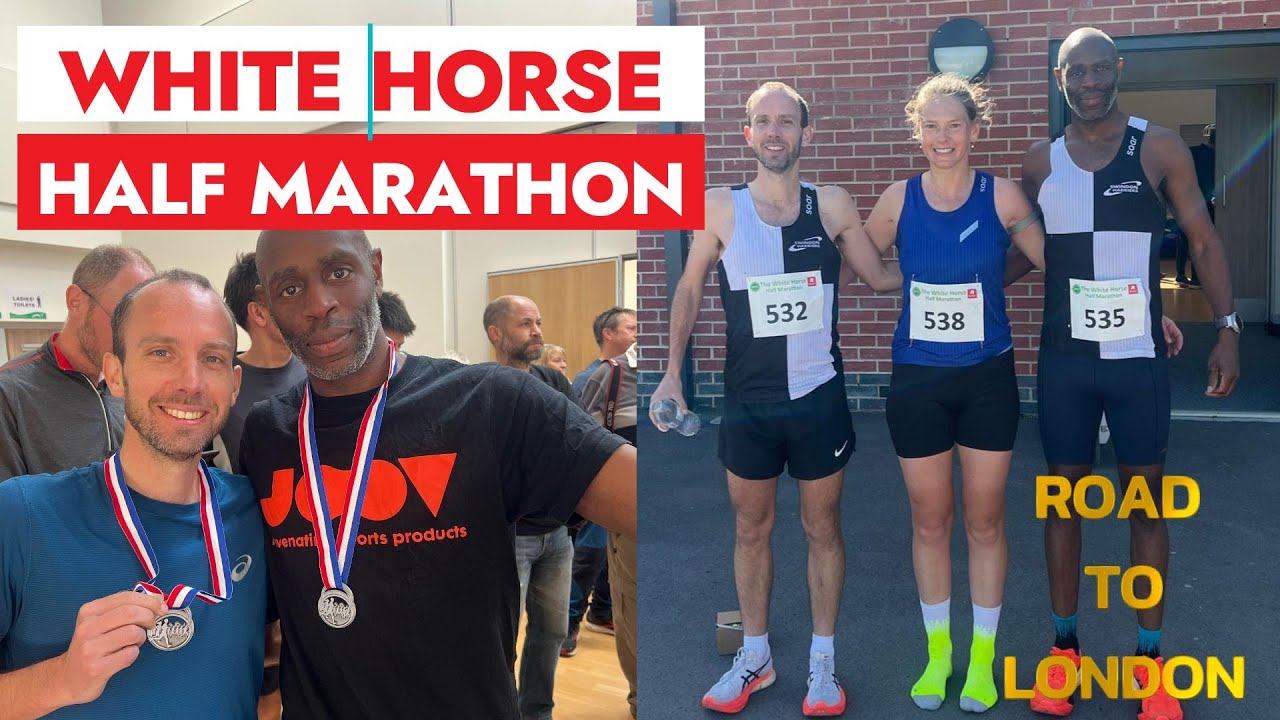 White Horse Half Marathon 2025. Full race filmed with a Go Pro.