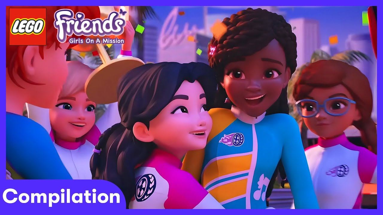 LEGO Friends - Gara di Kart Mozzafiato! | Cartoni per Bambini | WildBrain Bambini