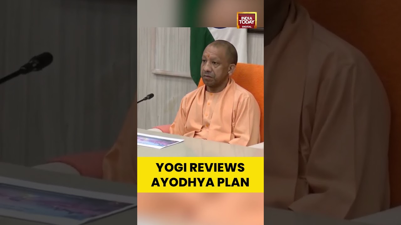 CM Yogi Reviews Ayodhya Master Plan