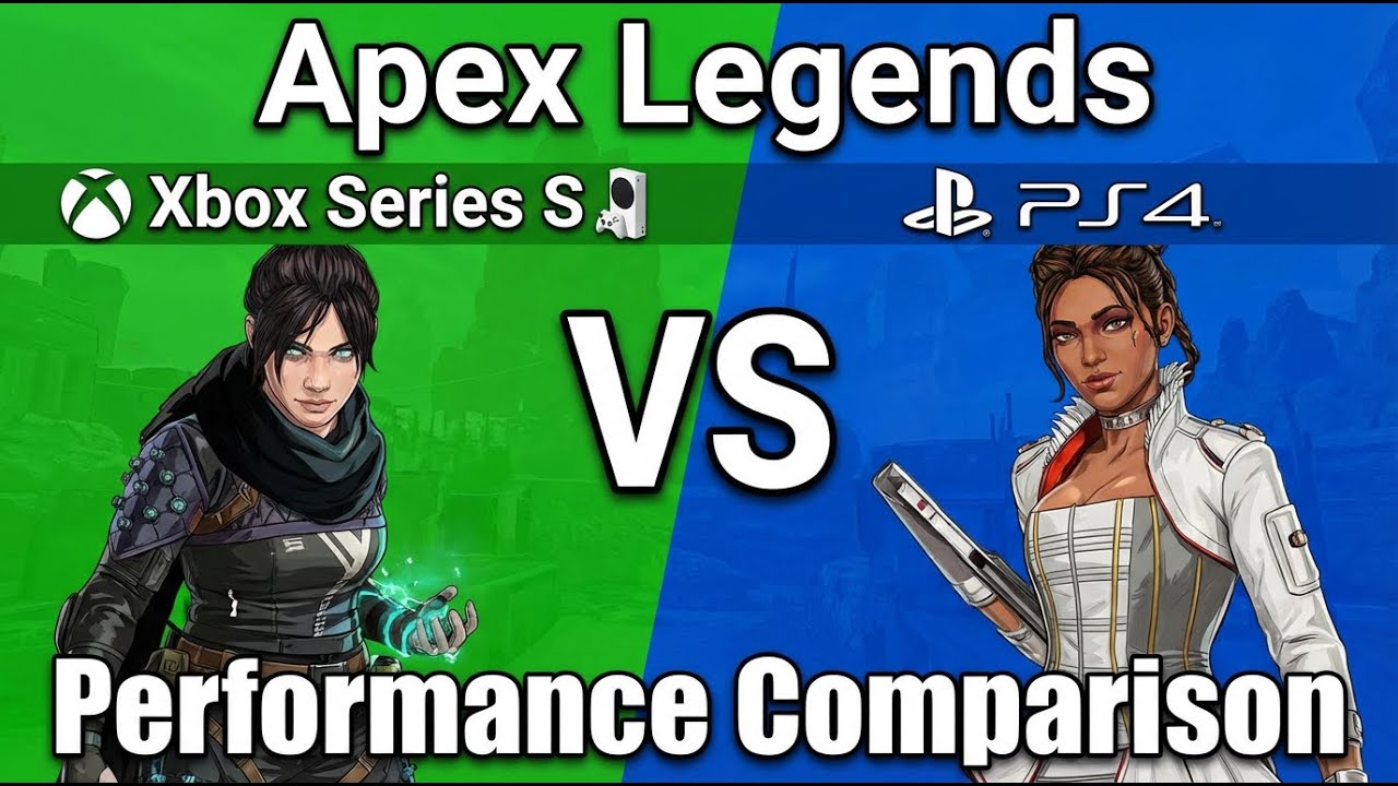 Apex Legends Xbox Series S vs PS4