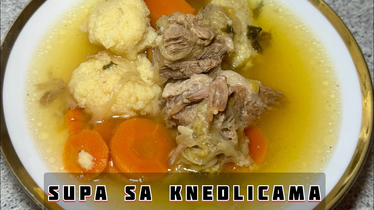 Supa od Povrća, Knedla i Junetine | Zdrava | Ukusna | Brza Priprema | Beef Soup #fyp #viral #cooking