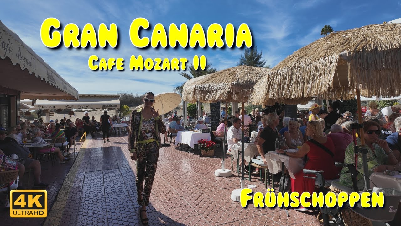 ☀️🍺 Legendärer Frühschoppen im Café Mozart II 🎶#Anexo2 #PlayaDelIngles #GranCanaria