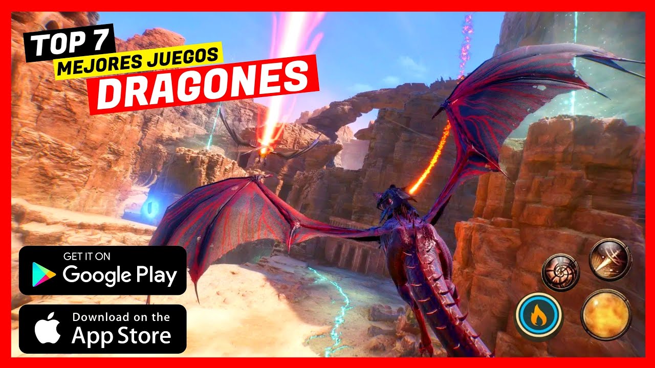 🐉🔥 TOP 7 Mejores JUEGOS de DRAGONES para Android & iOS 2025 | ¡Conquista los cielos!