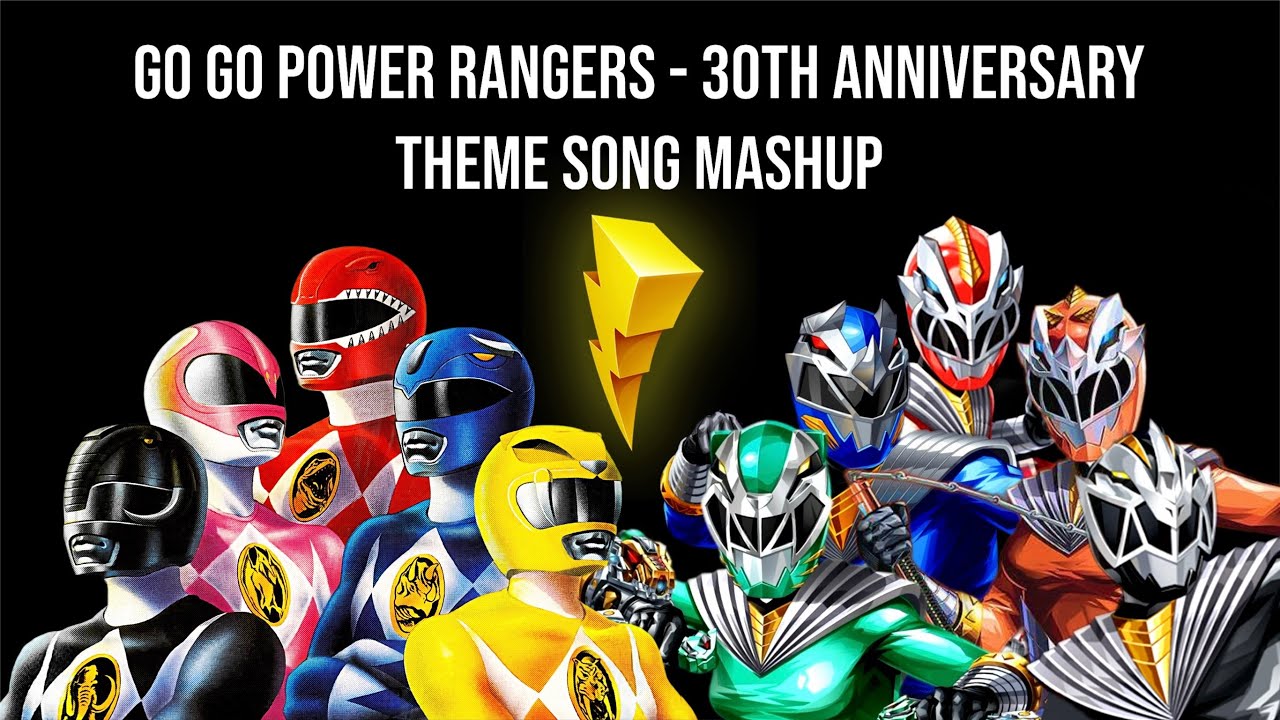 “Go Go Power Rangers” || Power Rangers 30th Anniversary Theme Song Mashup || Fanmade